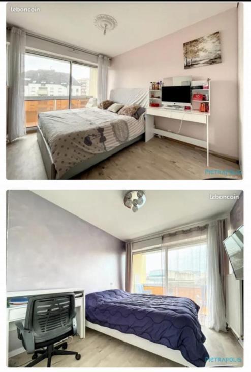 Bel Appartement Lumineux De 100M2 6 Places 3 Chambres Au 3E Etage Avec Ascenseur -A 5Mn A Pied Du Parc Des Expositions Congres De Dijon Et Eng Et 10Mn Du Centre Ville Place Parking Devant L'Immeuble 外观 照片