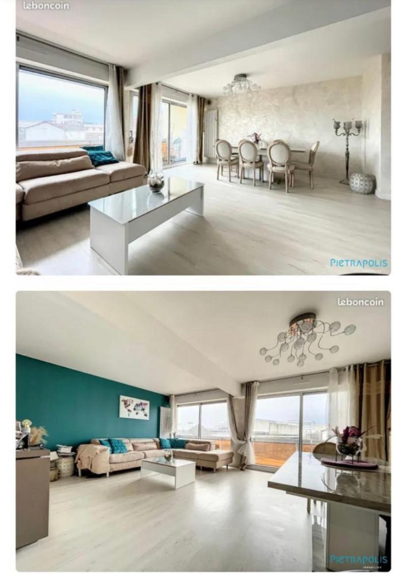 Bel Appartement Lumineux De 100M2 6 Places 3 Chambres Au 3E Etage Avec Ascenseur -A 5Mn A Pied Du Parc Des Expositions Congres De Dijon Et Eng Et 10Mn Du Centre Ville Place Parking Devant L'Immeuble 外观 照片